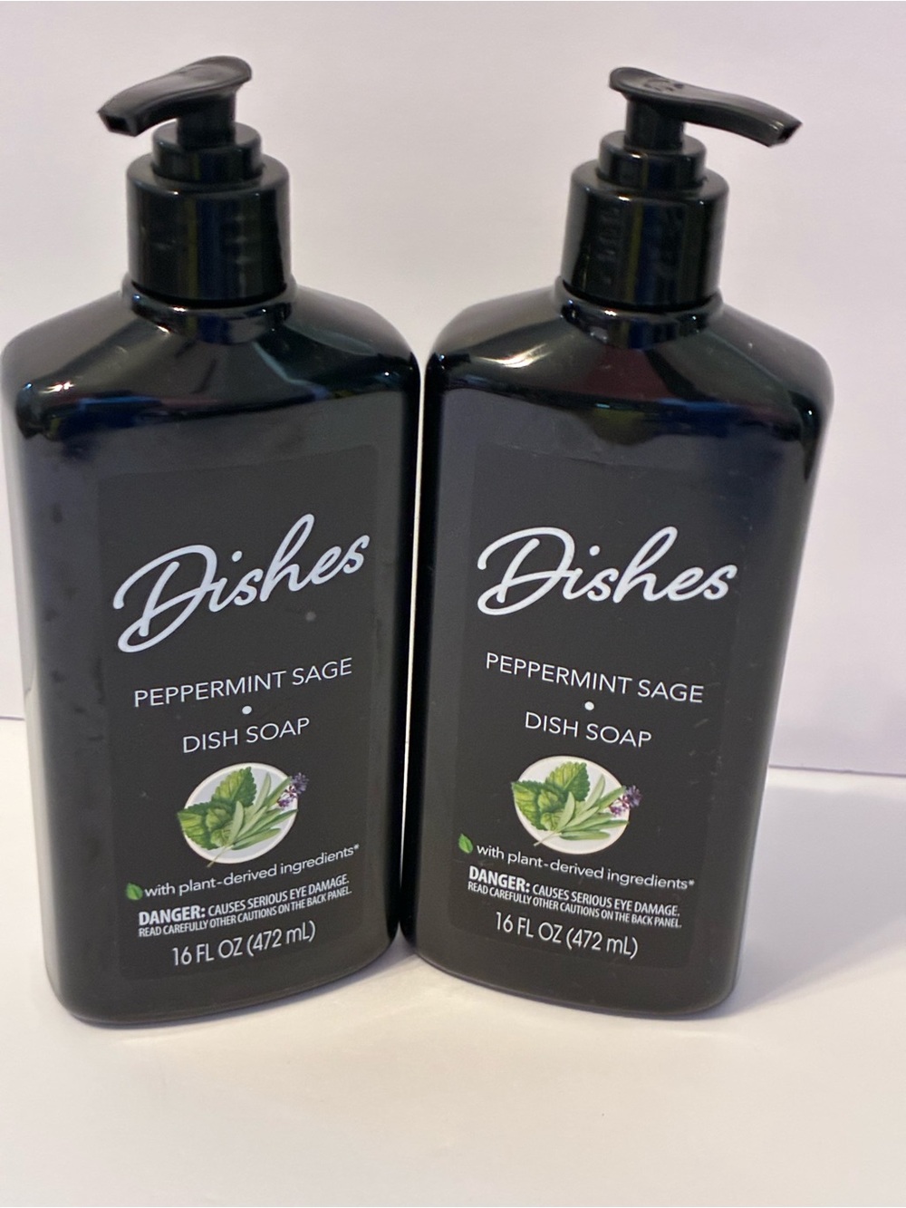 Peppermint Sage dish soap pack